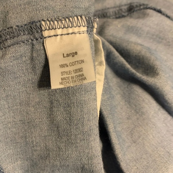 Super Cute Poof Couture Jean Romper - Picture 4 of 4